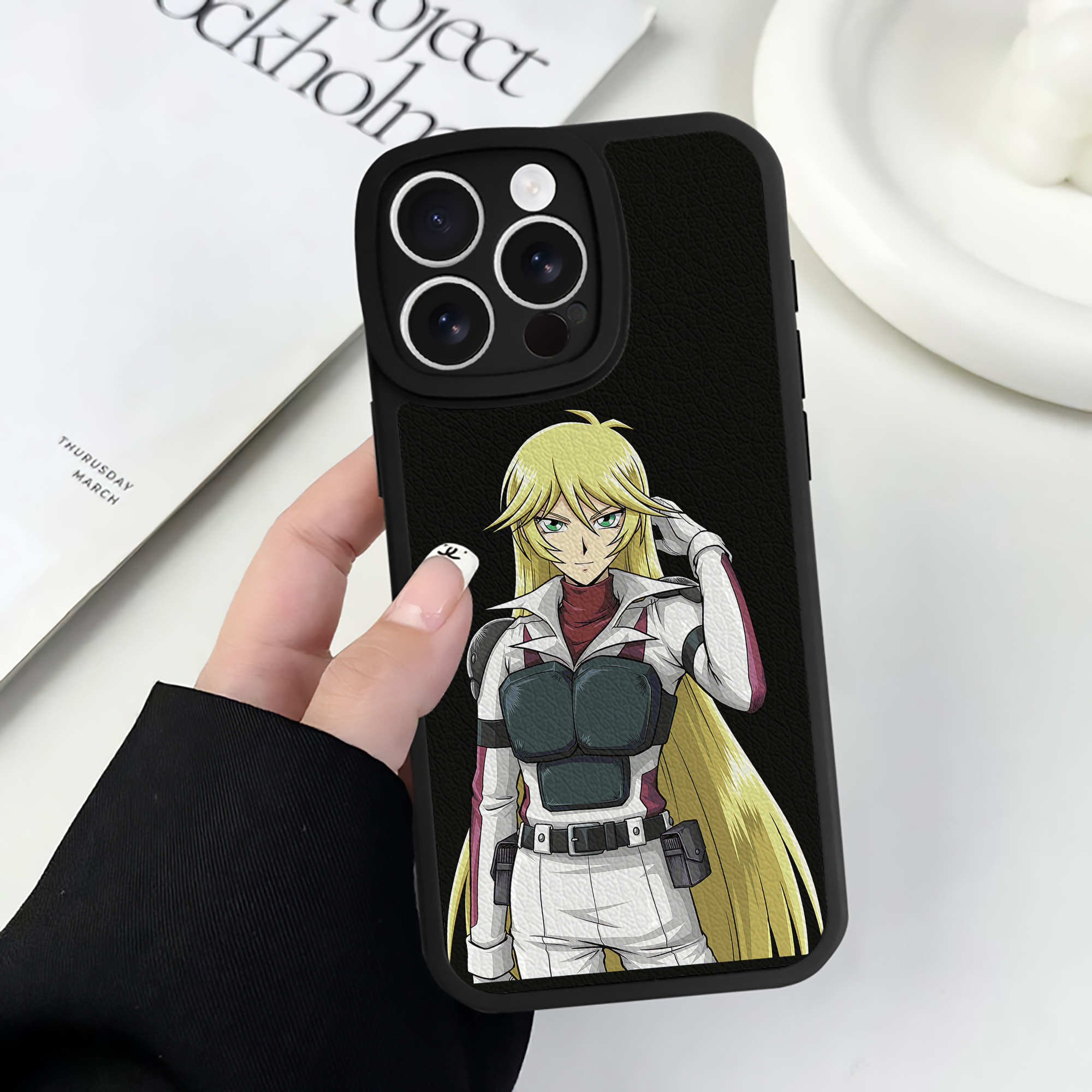 （画像用） 遊☆戯☆王 Yu-Gi-Oh! 【iPhone 16シリーズ対応】シリコンスマホケース（レザー調） 材質：シリコン